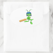 Sticker Ovale Cricket (Sac)