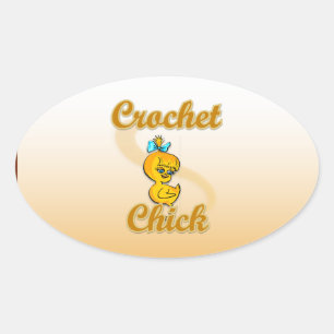 Sticker Ovale Crochet
