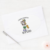 Sticker Ovale Cross Country Stud (Enveloppe)