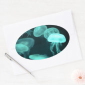 Sticker Ovale crustacés (Enveloppe)