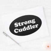 Sticker Ovale Cuddler fort (Enveloppe)