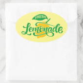Sticker Ovale Cuisine de citronnelle (Sac)