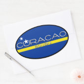 Sticker Ovale Curaçao - Bon Bini (Enveloppe)