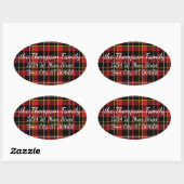 Sticker Ovale Custom (Feuille)