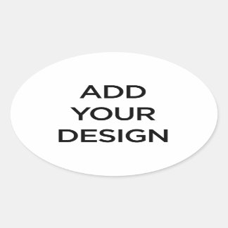 Sticker Ovale Custom Made