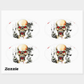 STICKER OVALE D.I.L.L.I.G.A.F. (Feuille)