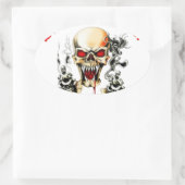 STICKER OVALE D.I.L.L.I.G.A.F. (Sac)