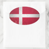 Sticker Ovale Danemark (Sac)