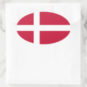 Sticker Ovale Danemark (Sac)