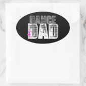 Sticker Ovale Danse papa (Sac)