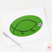 Sticker Ovale Darwin Soccer Kick (Enveloppe)