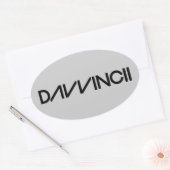 Sticker Ovale David (Enveloppe)