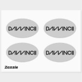 Sticker Ovale David (Feuille)