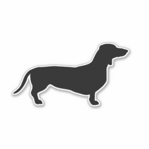 Sticker ovale de la nation Doxie-Land