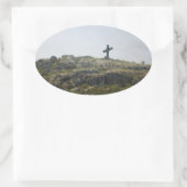 Sticker Ovale Décalcomanie (Sac)