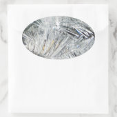 Sticker Ovale Décorations de Noël (Sac)