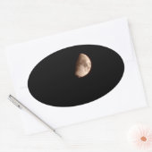 Sticker Ovale demi-lune (Enveloppe)