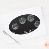 Sticker Ovale Design irlandais - La collection Crystal (Enveloppe)