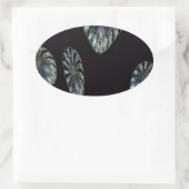 Sticker Ovale Design irlandais - La Collection Crystal (Sac)