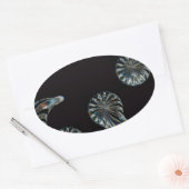 Sticker Ovale Design irlandais - La collection Crystal (Enveloppe)