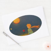 Sticker Ovale détendez-vous (Enveloppe)