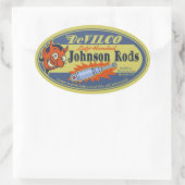 Sticker Ovale DeVILCO Johnsons à gauche (Sac)