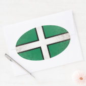 Sticker Ovale Devon (Enveloppe)