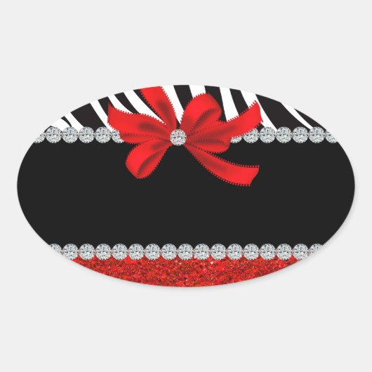 Sticker Ovale Diamond diva (Devant)