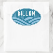 Sticker Ovale Dillon Colorado Extérieur (Sac)