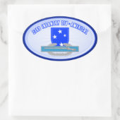 Sticker Ovale Div. De L'Inf 23 (Amérique) (Sac)