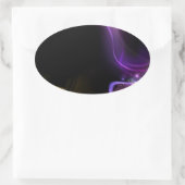 STICKER OVALE DJ RAINBOW (Sac)