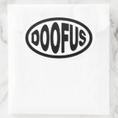 STICKER OVALE DOOFFRE (Sac)