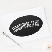 STICKER OVALE DOOLIE (Enveloppe)