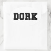 STICKER OVALE DORK (Sac)