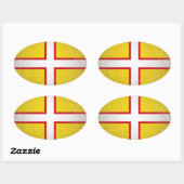 Sticker Ovale Dorset (Feuille)