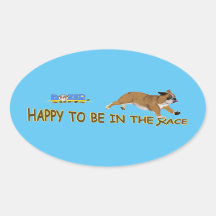 Dozer est heureux d'être dans la course!