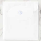 Sticker Ovale Dragon de sensibilisation à la prévention du suici (Sac)