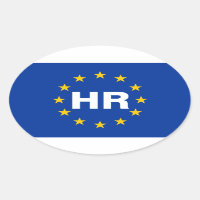 Drapeau d'Union européenne de QUATRE Croatie