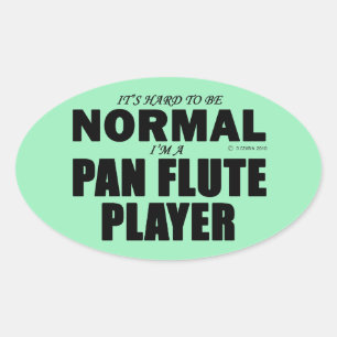 Sticker ovale du Lecteur à flote normale