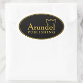 Sticker ovale du logo Arundel (Sac)