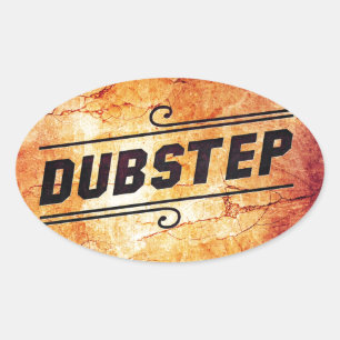 Sticker Ovale Dubstep