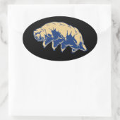 Sticker Ovale Durable - Tardigrade (Sac)