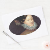Sticker Ovale Edward de Vere, 17e comte d'Oxford (Enveloppe)