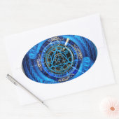 Sticker Ovale Eldritch Esoteric (Enveloppe)