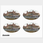 Sticker Ovale Ellis (Feuille)