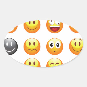 Sticker Ovale emojis