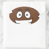 Sticker Ovale émoticône (Sac)