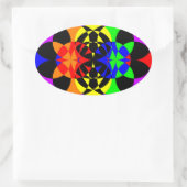 Sticker Ovale Energize par Kenneth Yoncich (Sac)