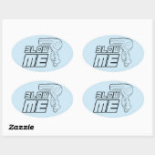 STICKER OVALE ENVOIE-MOI PÉTER (Feuille)