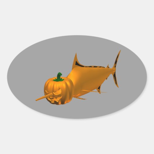 Sticker Ovale Espadon (Devant)